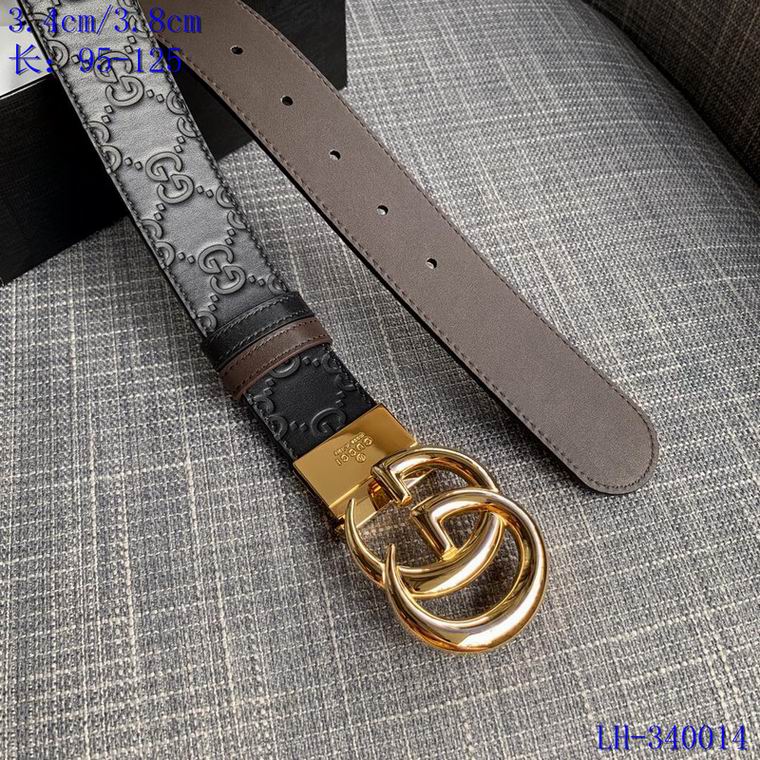 Gucci belt 34-38mm 95-125cm 8L02